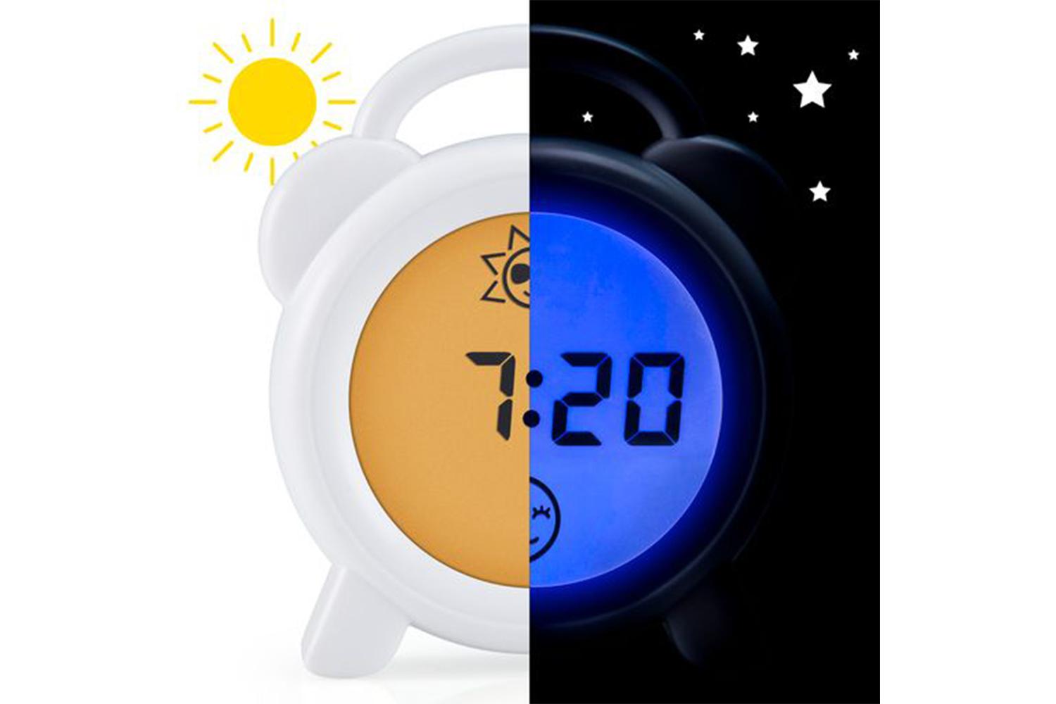 Alecto Bc-100 Sleep Trainer Night Light Alarm Clock Wht-6