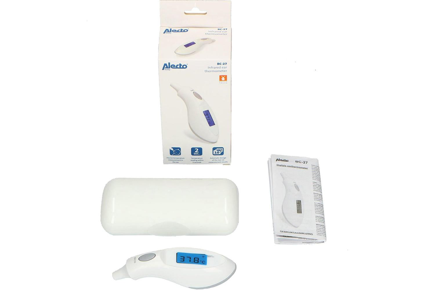 Alecto Bc-27 Infrared Ear Thermometer-8