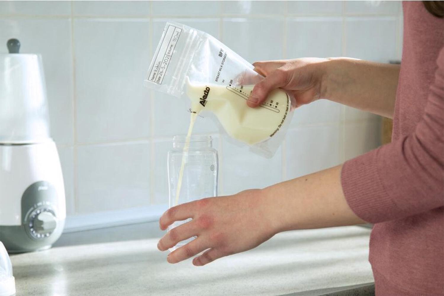 Alecto BF100 100PK Breast Milk Storage Bags-2