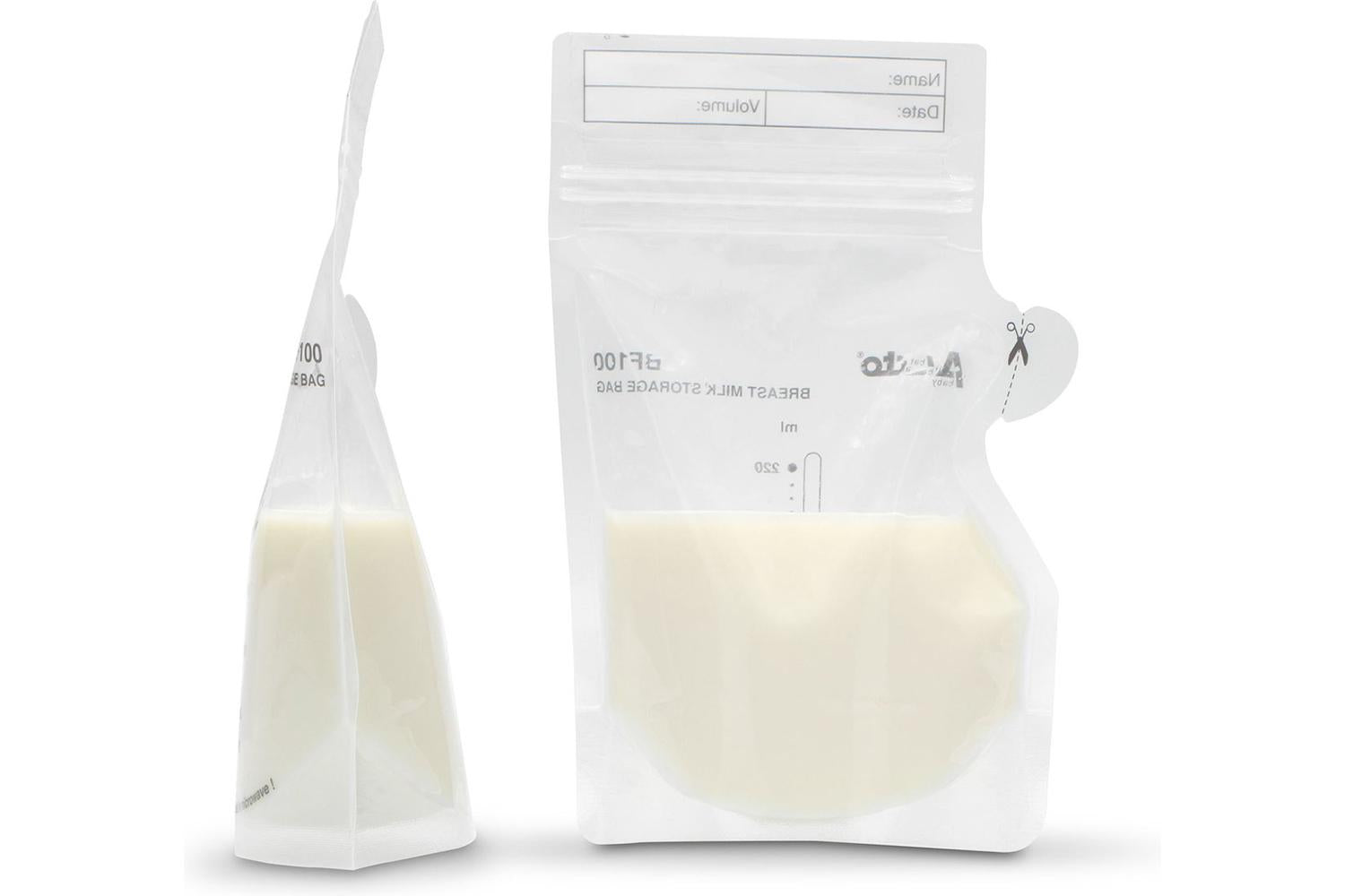Alecto BF100 100PK Breast Milk Storage Bags-4