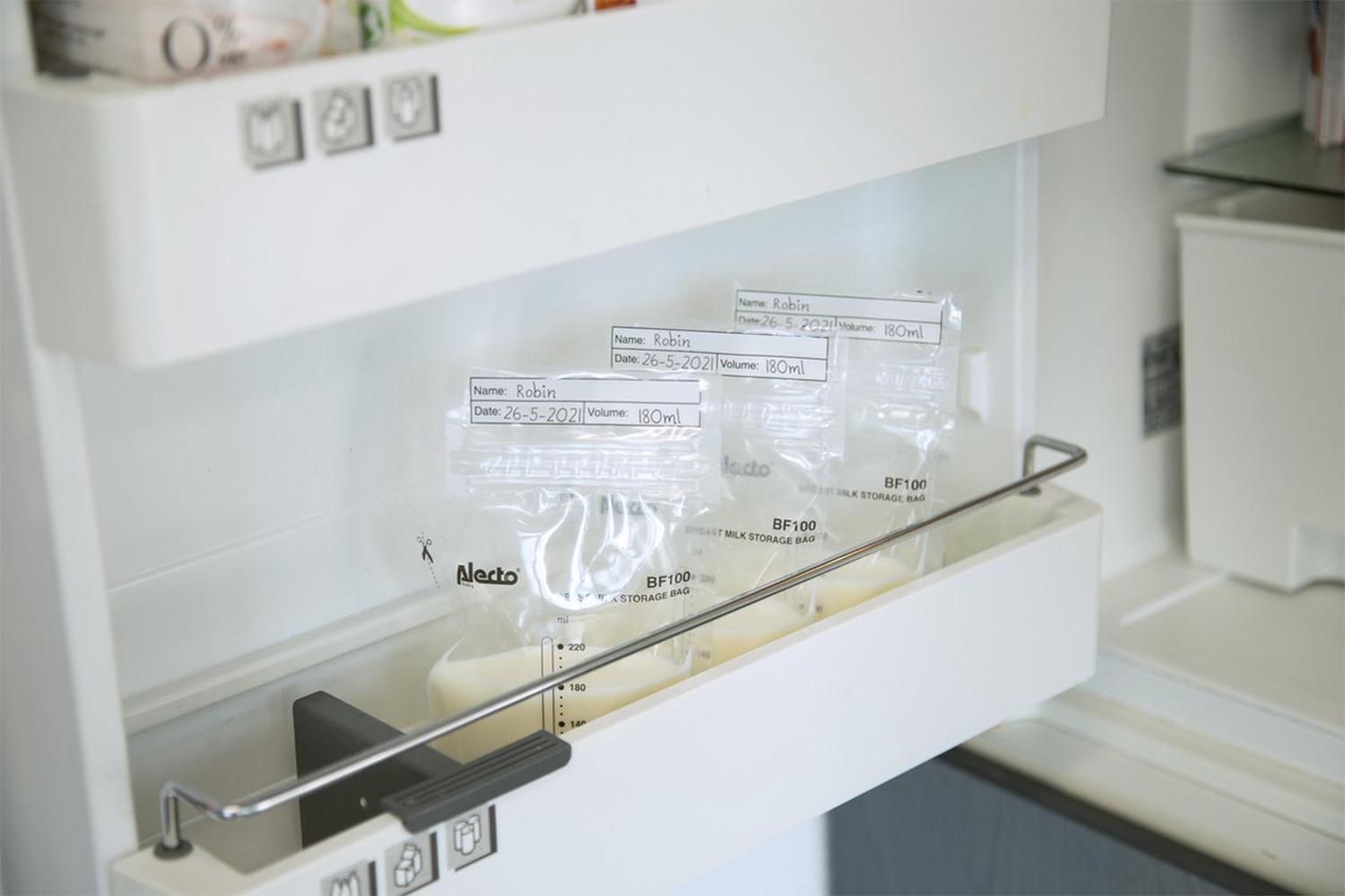 Alecto BF100 100PK Breast Milk Storage Bags-5