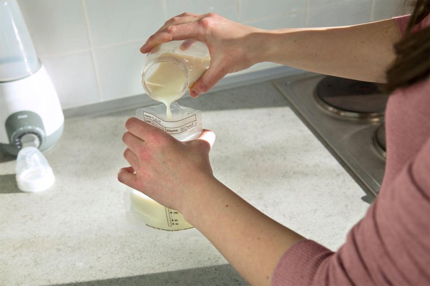 Alecto BF100 100PK Breast Milk Storage Bags-9