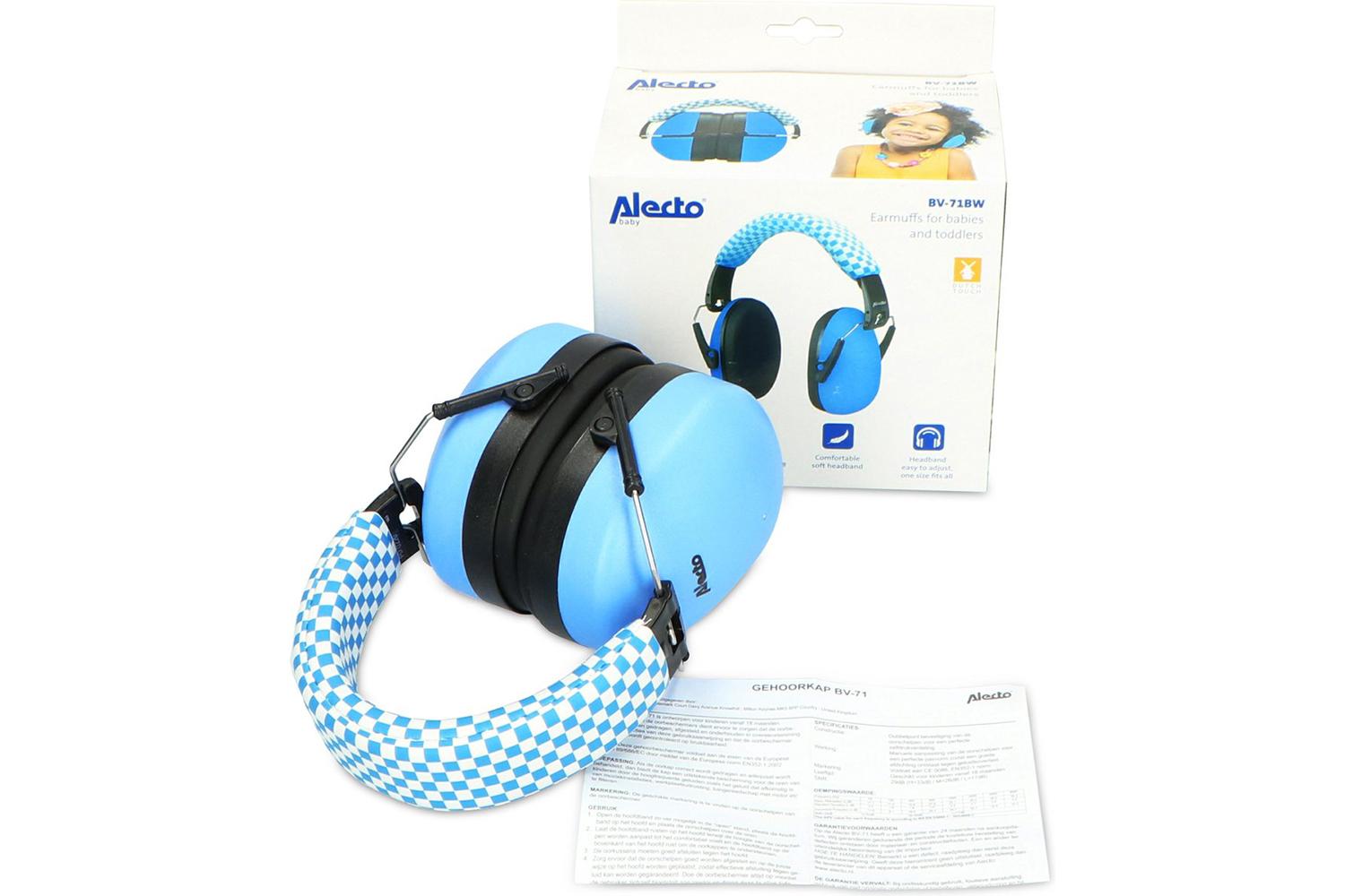 Alecto Bv-71bw Earmuffs For Babies And Toddlers Blue-10