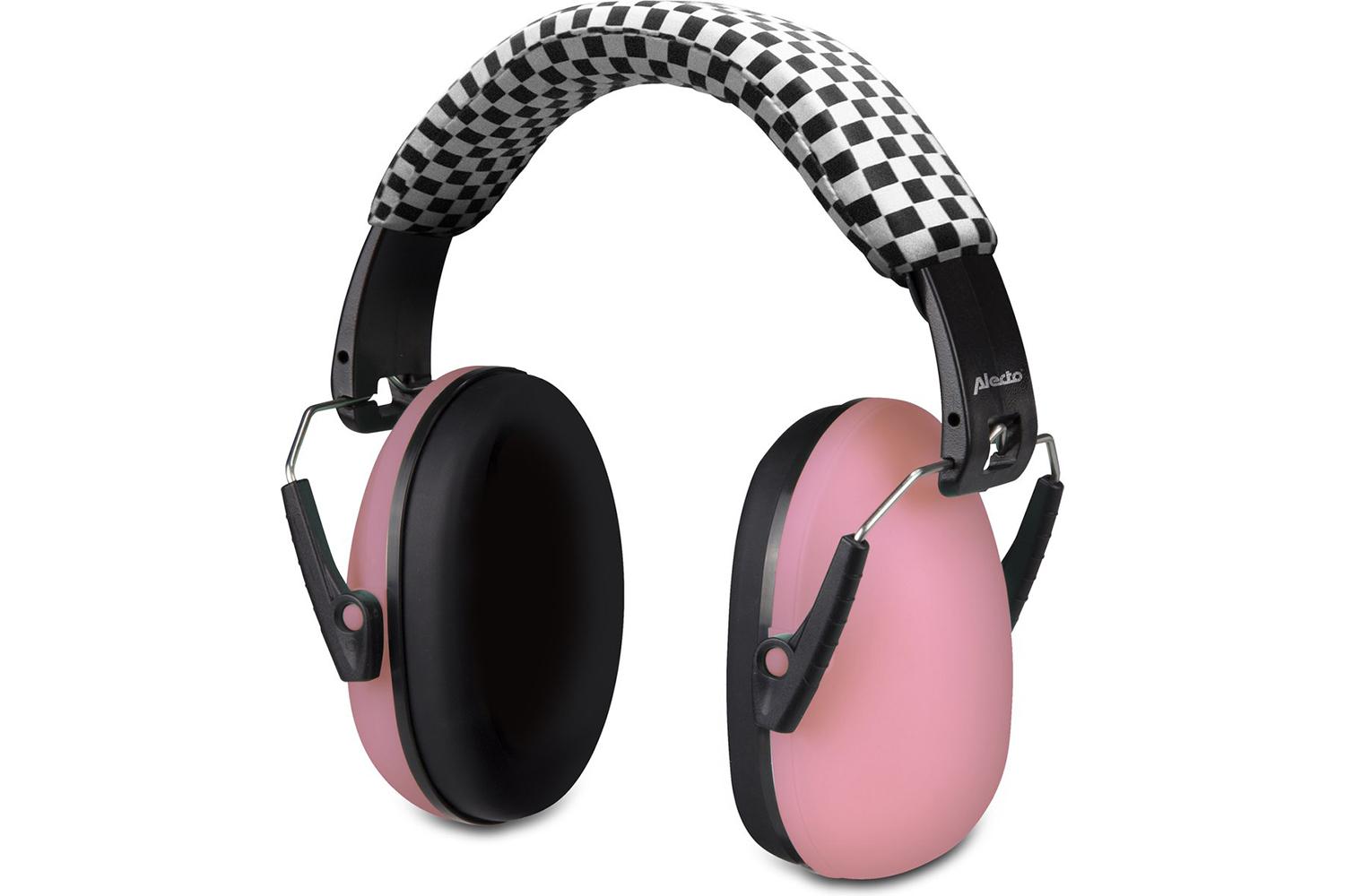Alecto BV-71RE Earmuffs for Bbabies and Toddlers Pink