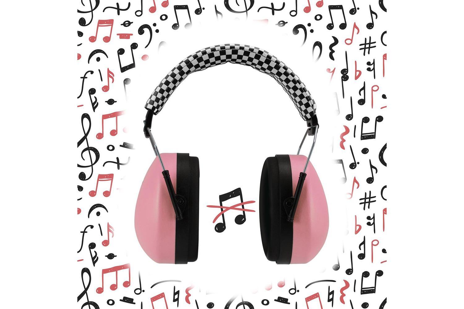 Alecto BV-71RE Earmuffs for Bbabies and Toddlers Pink-7