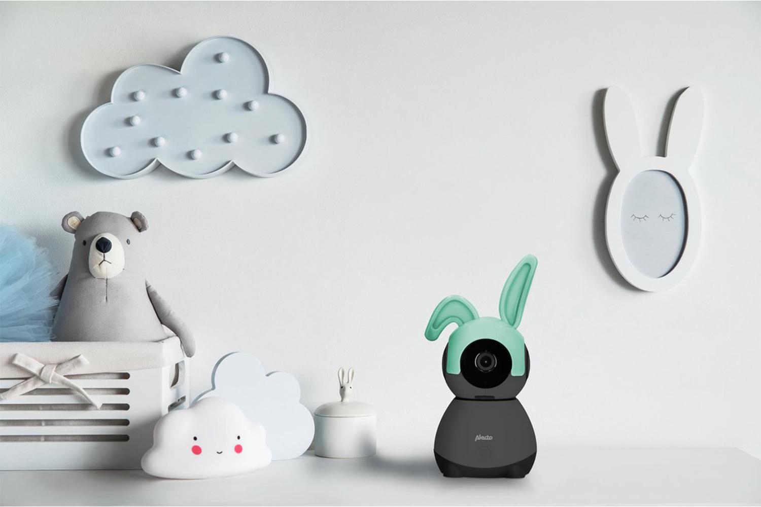 Alecto SMARTBABY10BK Wifi Baby Monitor BlackGrey-5