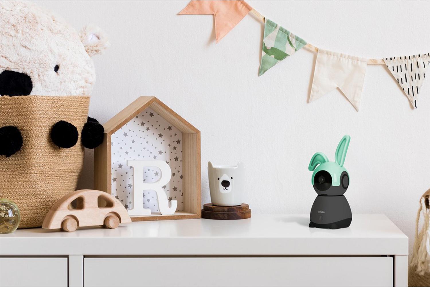 Alecto SMARTBABY10BK Wifi Baby Monitor BlackGrey-6