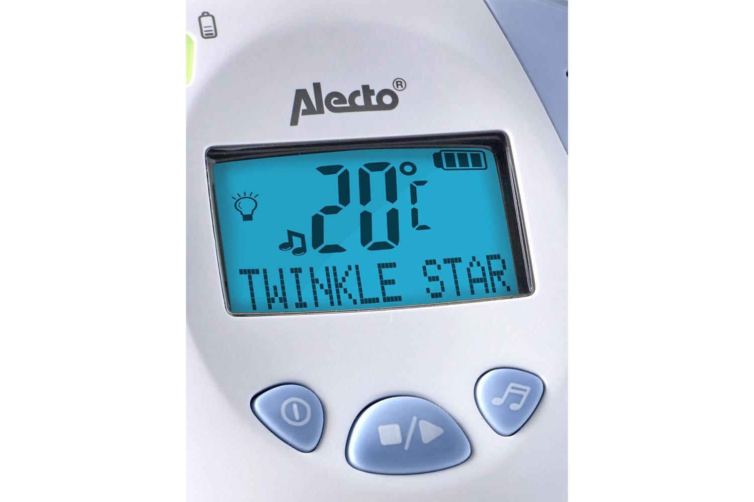 Alecto DBX-88 ECO Full Eco DECT Baby Monitor with Display | White/Blue-5