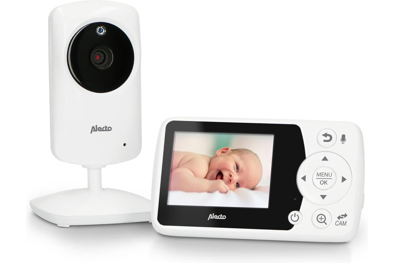 Alecto DVM-64  Baby Monitor with Camera and 2.4