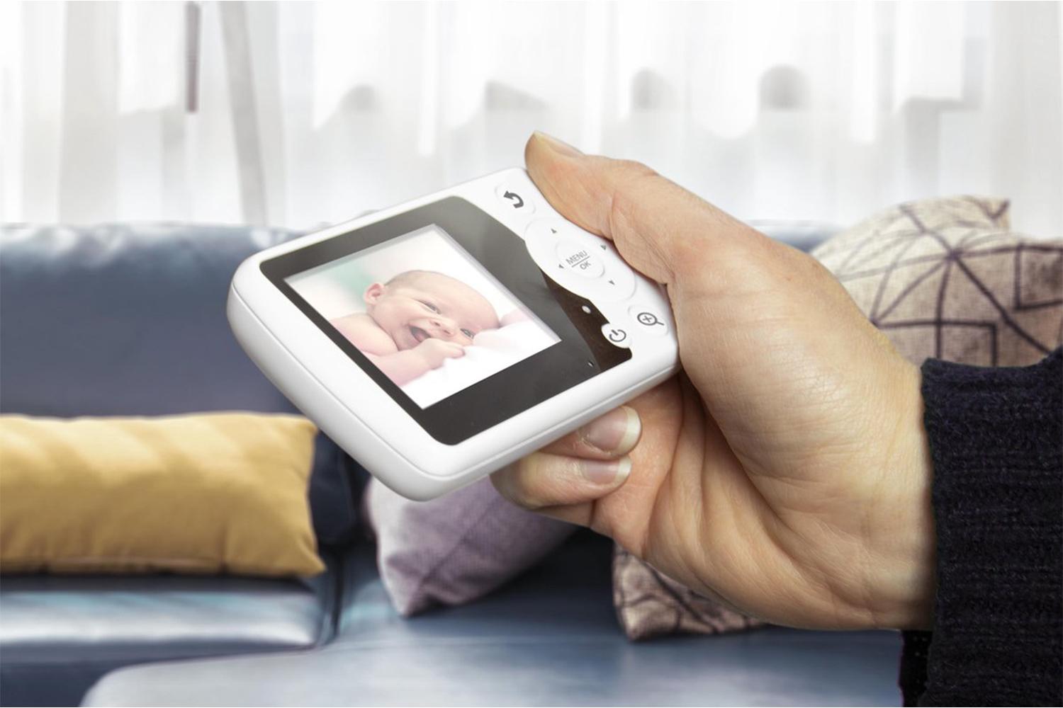 Alecto DVM-64  Baby Monitor with Camera and 2.4" Color Screen | White-5
