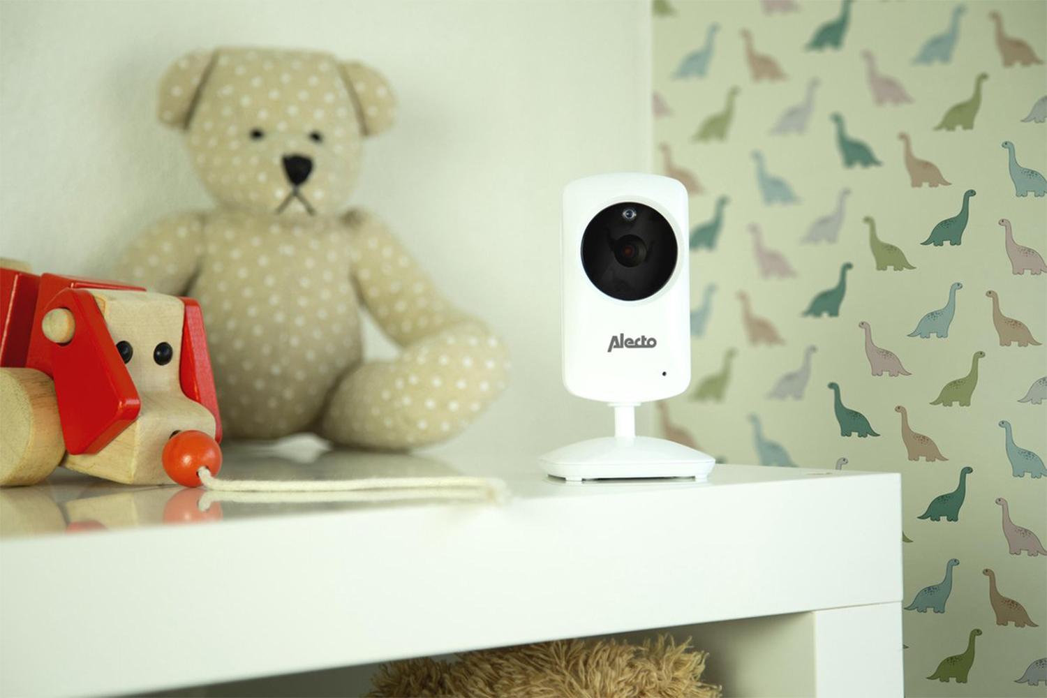 Alecto DVM-64  Baby Monitor with Camera and 2.4" Color Screen | White-6