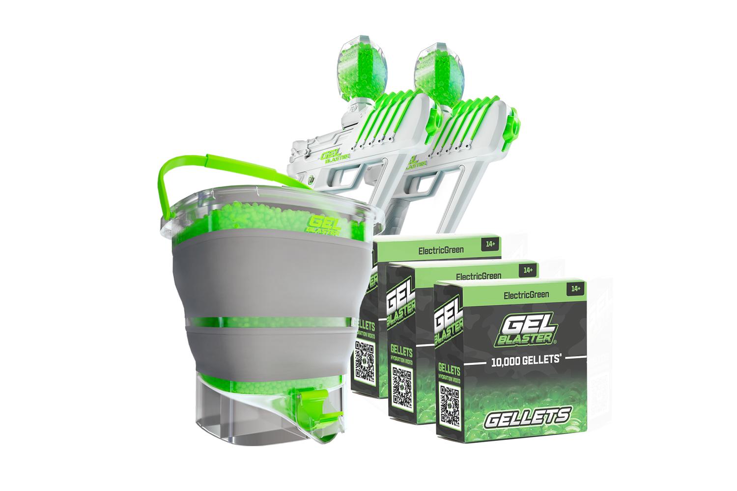 Gelblaster 2 Pack Surge and Depot with 3 Pack Gelle Bundle-2