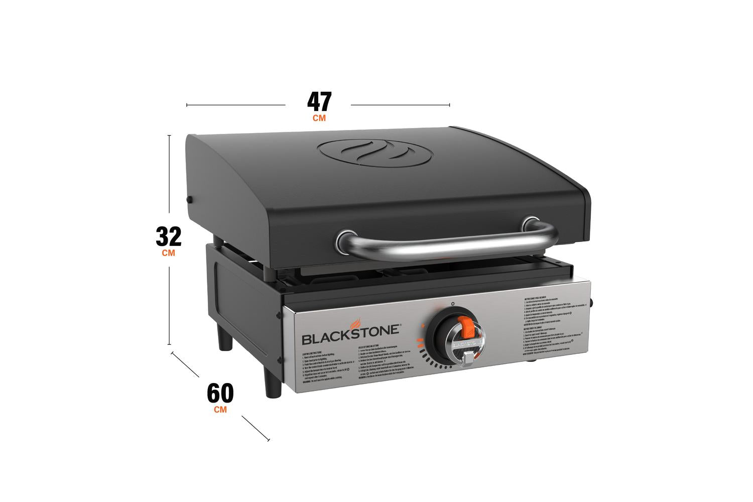 Blackstone | 257-2143eu |  17" Tabletop Griddle, Portable BBQ Grill With Hood-2