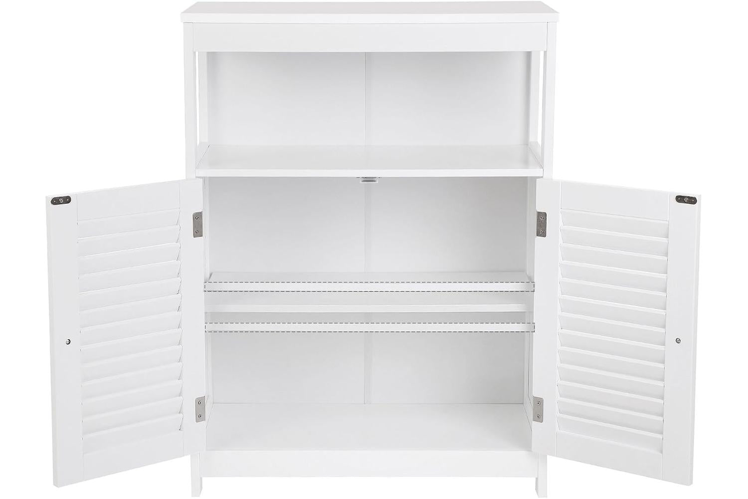 Vasagle  Freestanding Bathroom Cabinet with Shelf | White-5