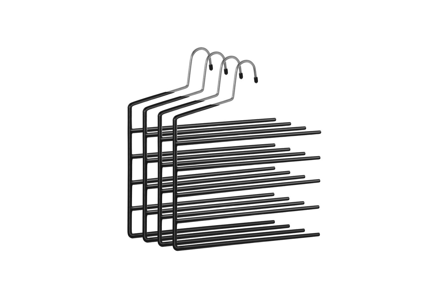 Songmics Pants Hangers Space Saving | Black-2