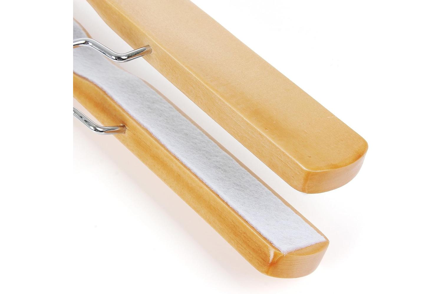 Songmics Crw007-12 Solid Wood Pants Hanger-5