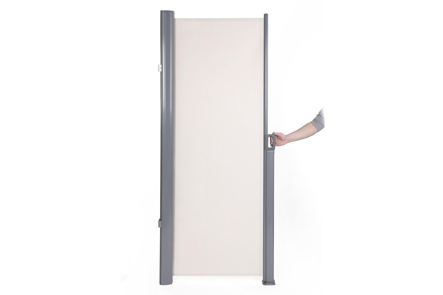 Songmics Beige Patio Side Awning-6