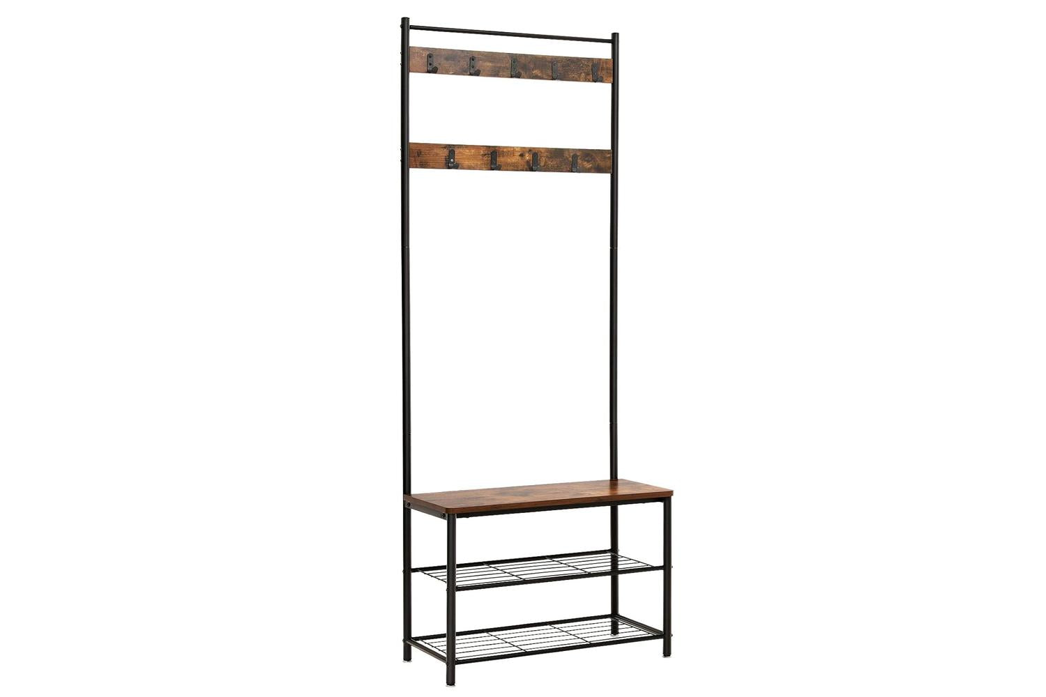 Vasagle Entryway Coat Rack | Black & Vintage