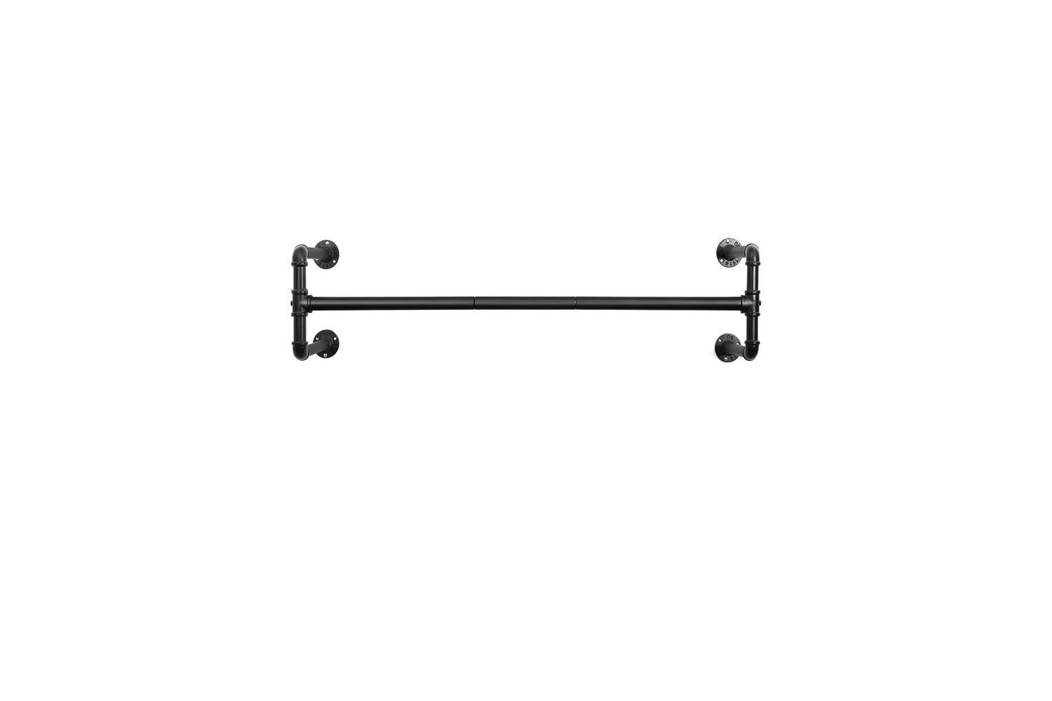 Songmics Industrial Pipe Clothes Rack | Black-2