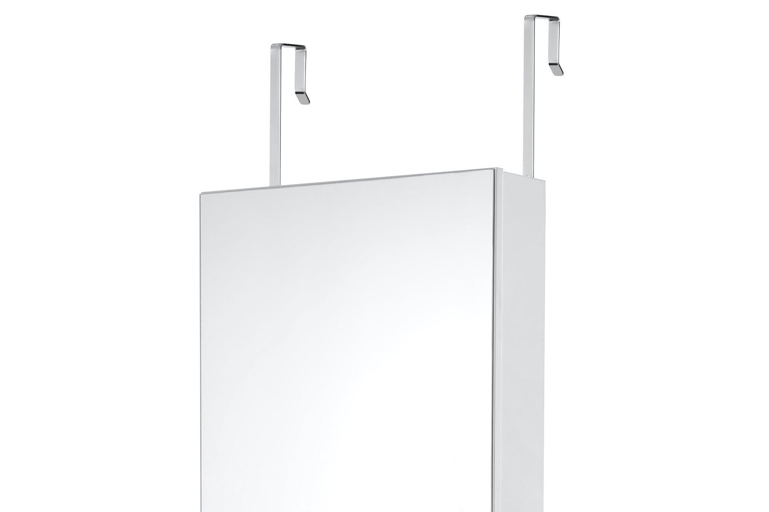 Songmics Wall Mounted Jewelry Armoire Cabinet | White-4
