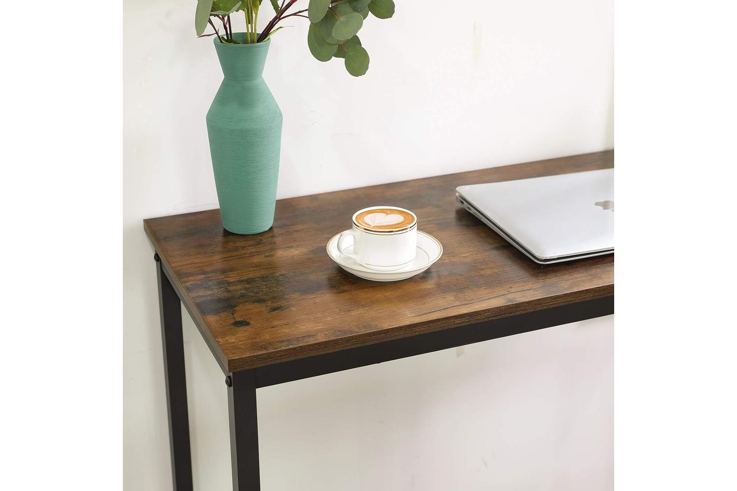 Vasagle Rustic Brown Industrial 4 People Pub Bar Table-4
