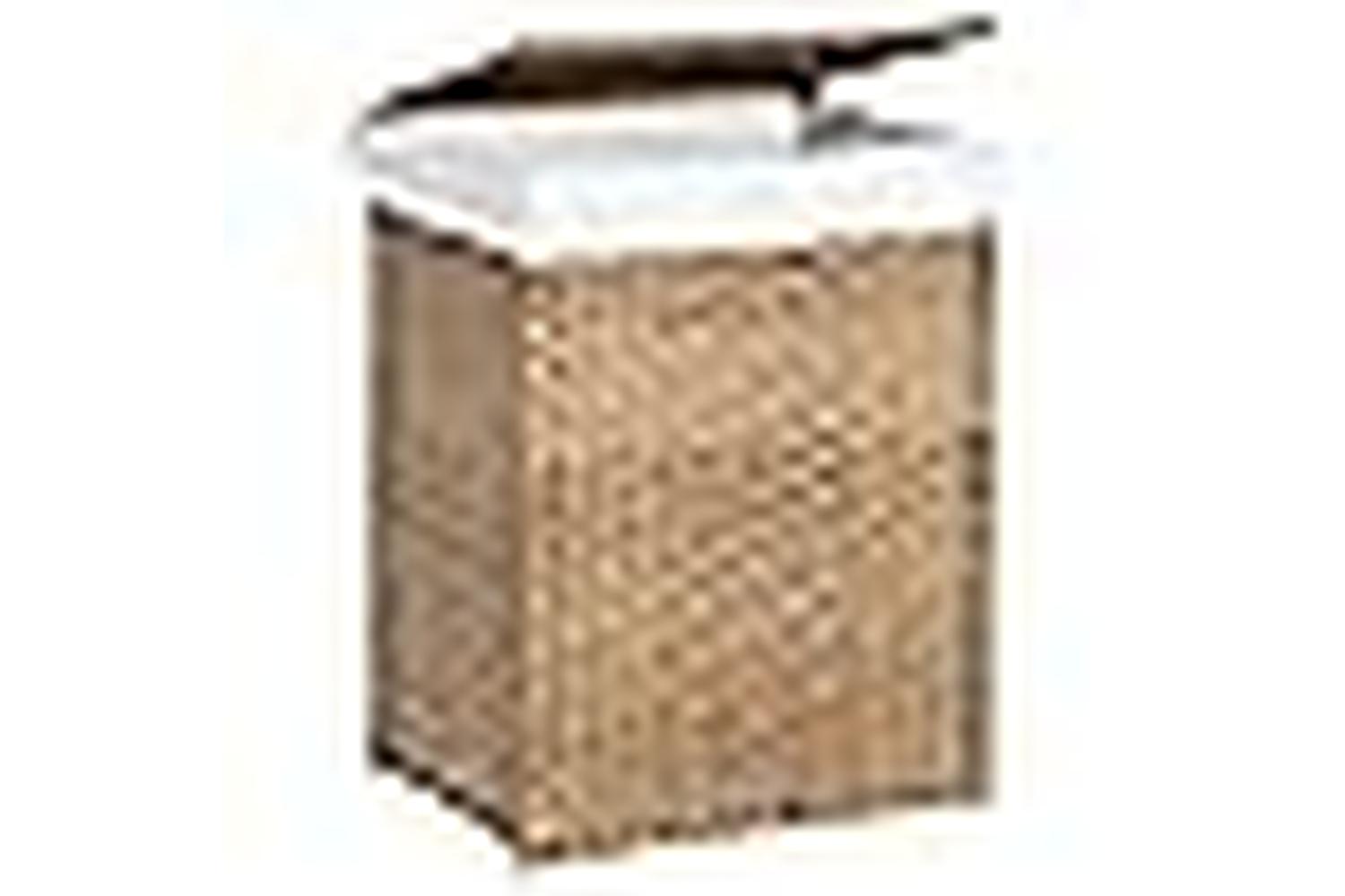 Songmics Handwoven Laundry Basket | Natural