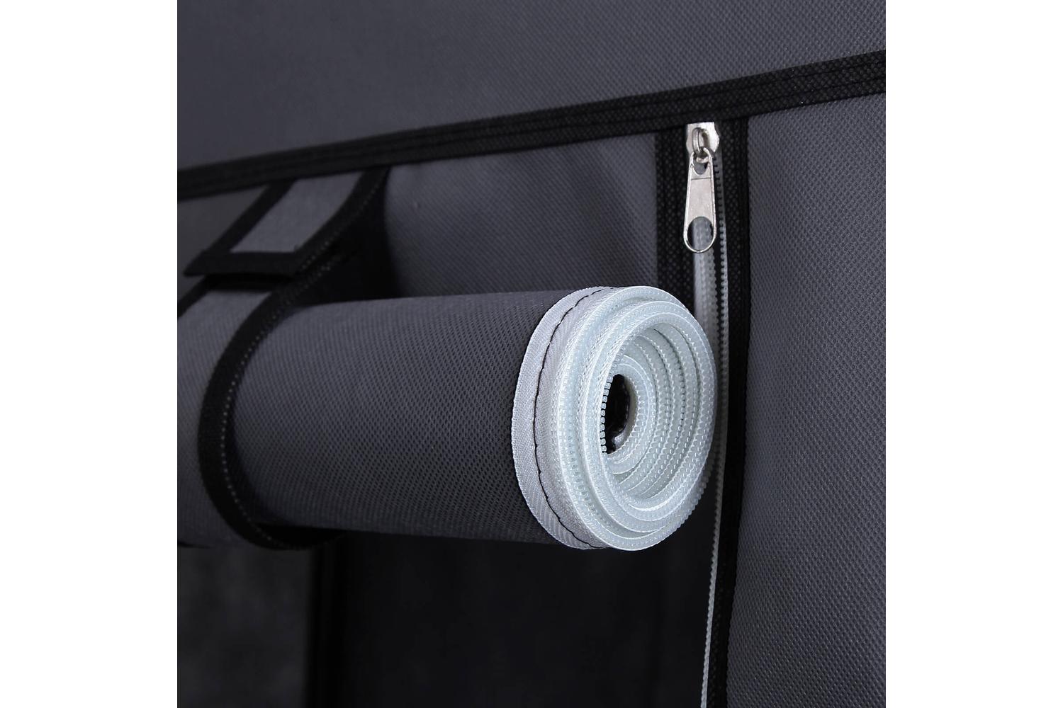 Songmics  43" Portable Clothes Closet | Grey-7