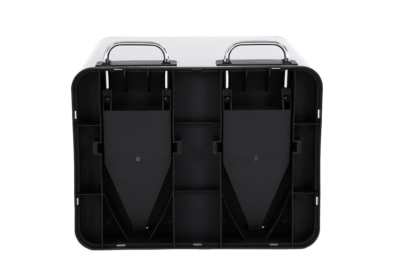 Songmics Step Trash Can with 2 Bucket | Silver-6