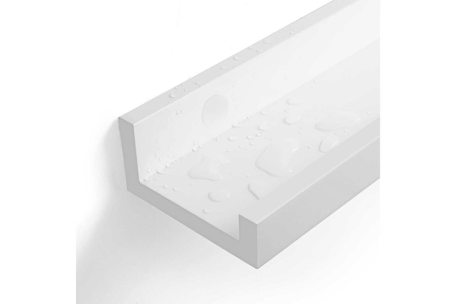 Songmics Floating Shelving Ledge | White-7