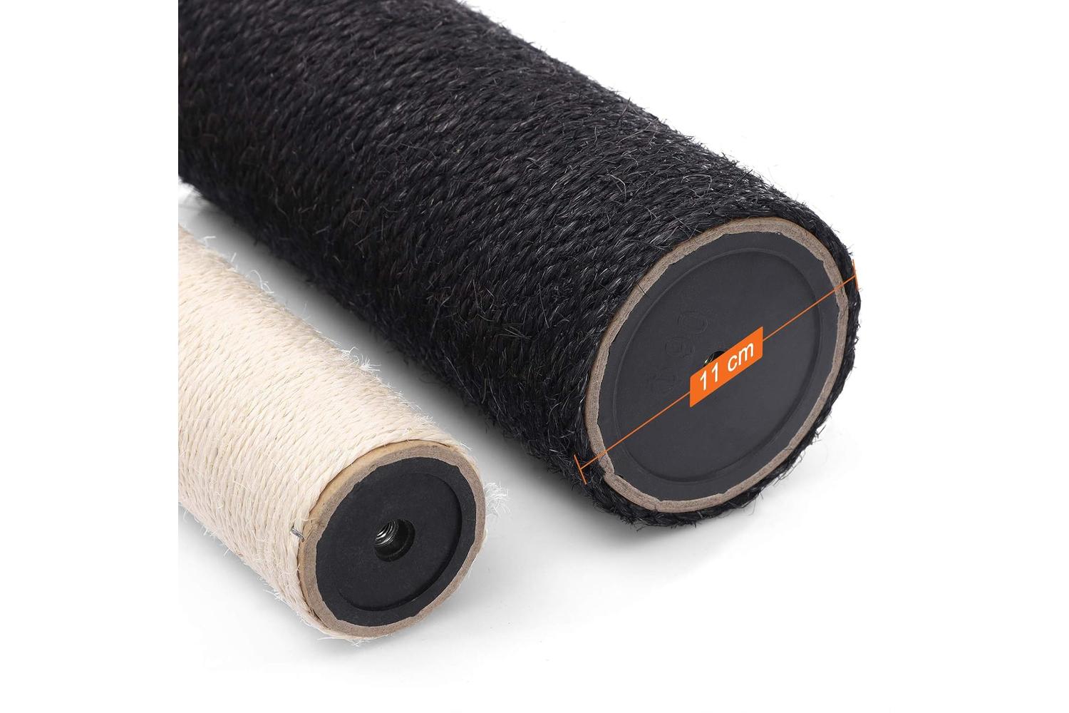 Feandrea Cat Tree | Light Grey & Black Sisal-5