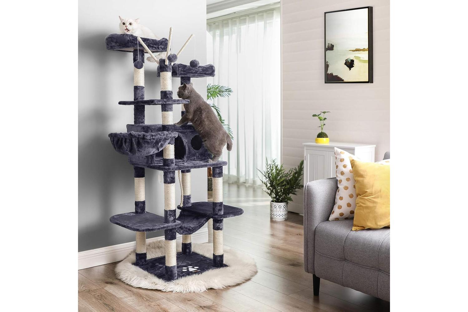 Feandrea Cat Tree | Smoky Gray-6
