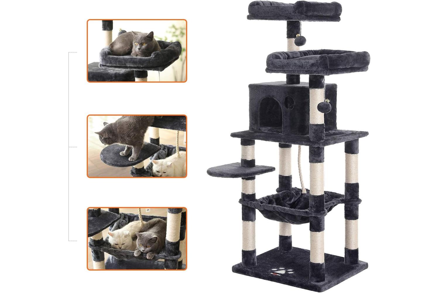 Feandrea 56.3" Cat Tree-8