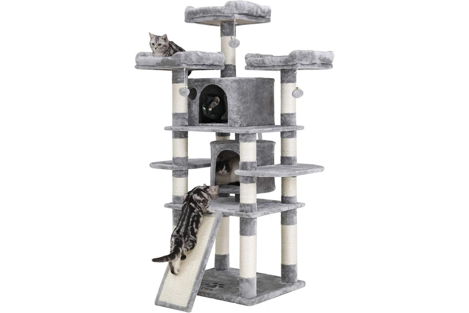 Feandrea UPCT18W Large Size Cat Tree | Smoke Grey-8