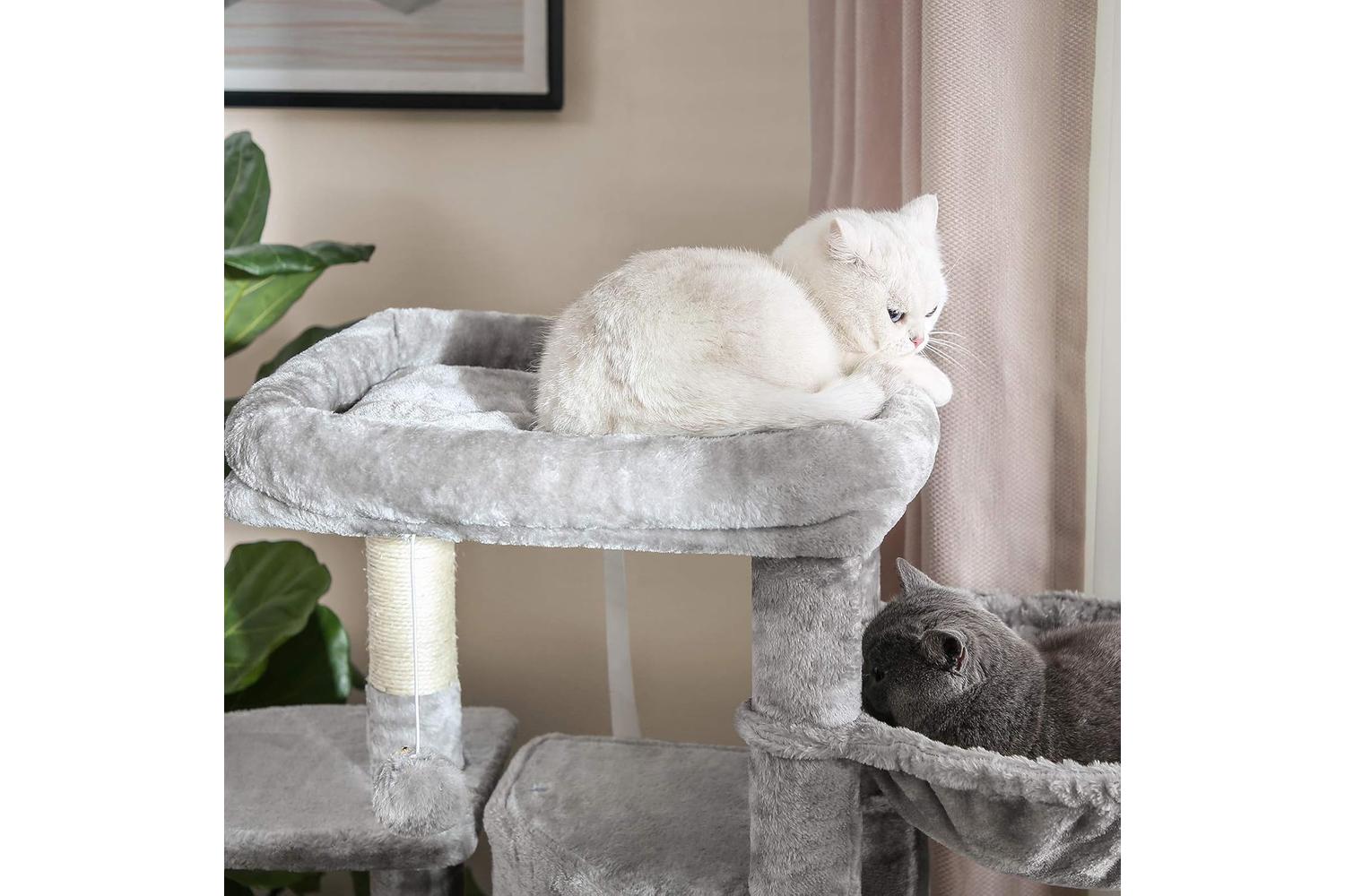 Feandrea 47.2" Cat Tree | Light Gray-3