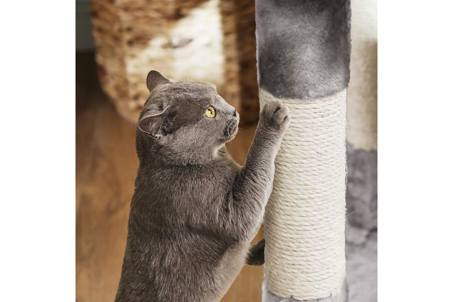 Feandrea 47.2" Cat Tree | Light Gray-4