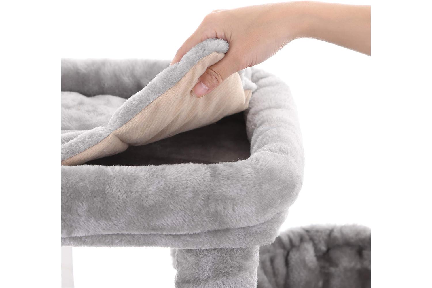 Feandrea 47.2" Cat Tree | Light Gray-5