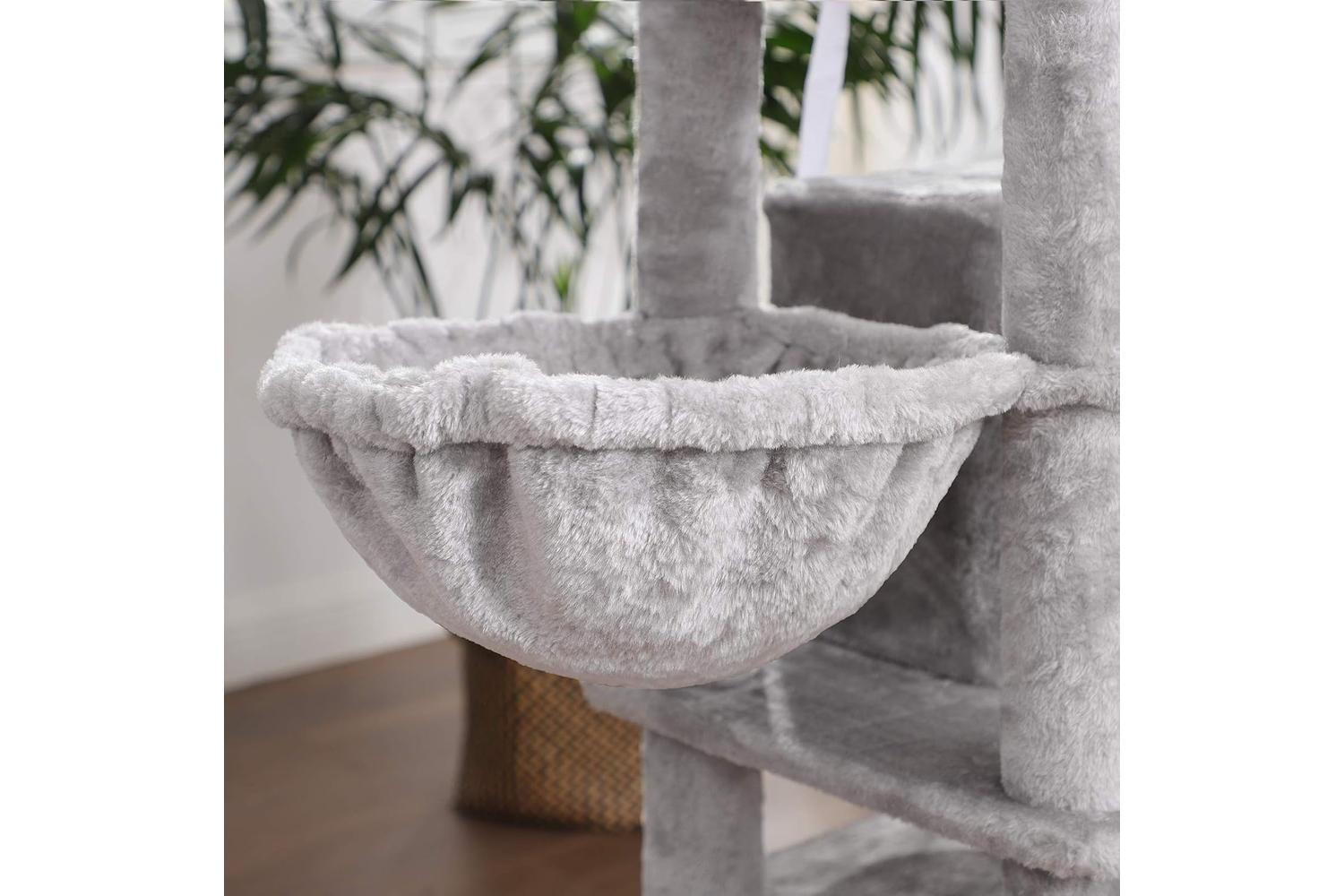 Feandrea Multilayer Large Cat Tree | Light Gray-8