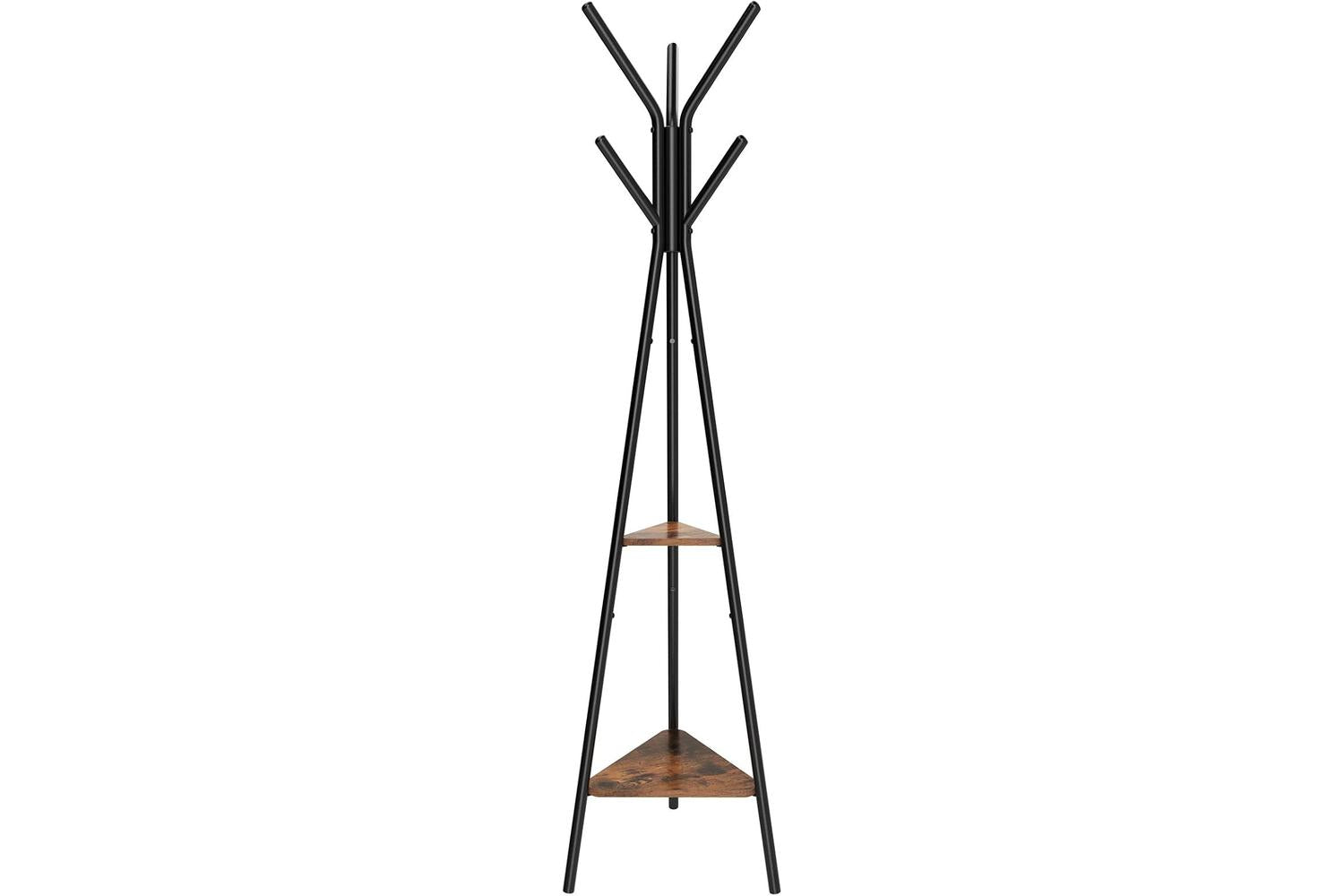 Vasagle Tapered Coat Rack Stand | Black & Vintage