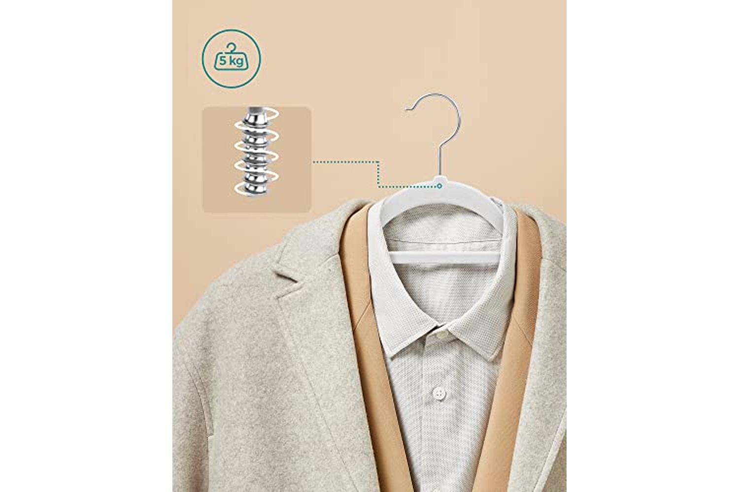 Songmics CRF020W02 Hanger | White-4