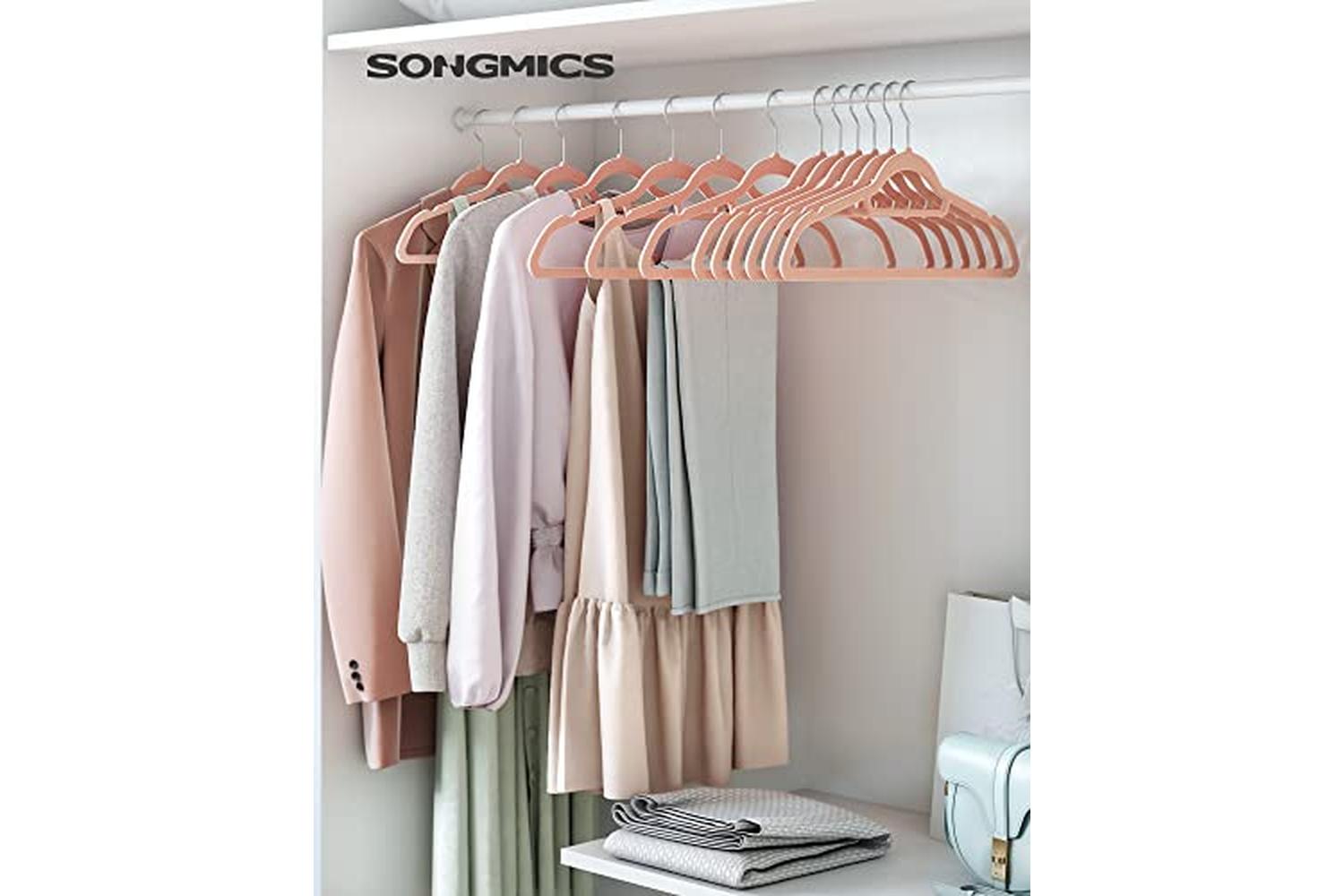Songmics CRF50PK Hanger | Light Pink-2