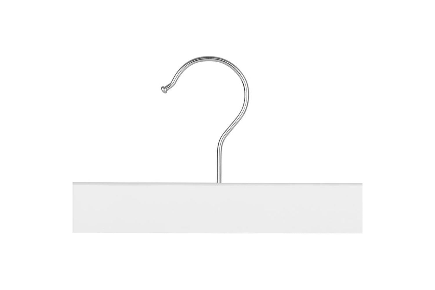 Songmics CRW008WT-8 Adjustable Trouser Hangers 8 Pieces | White-4