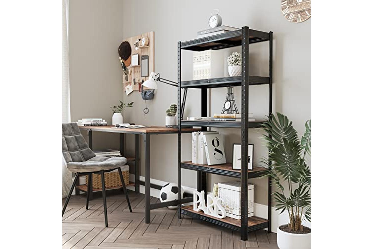 Songmics GLR030B01 Standing Shelf-2