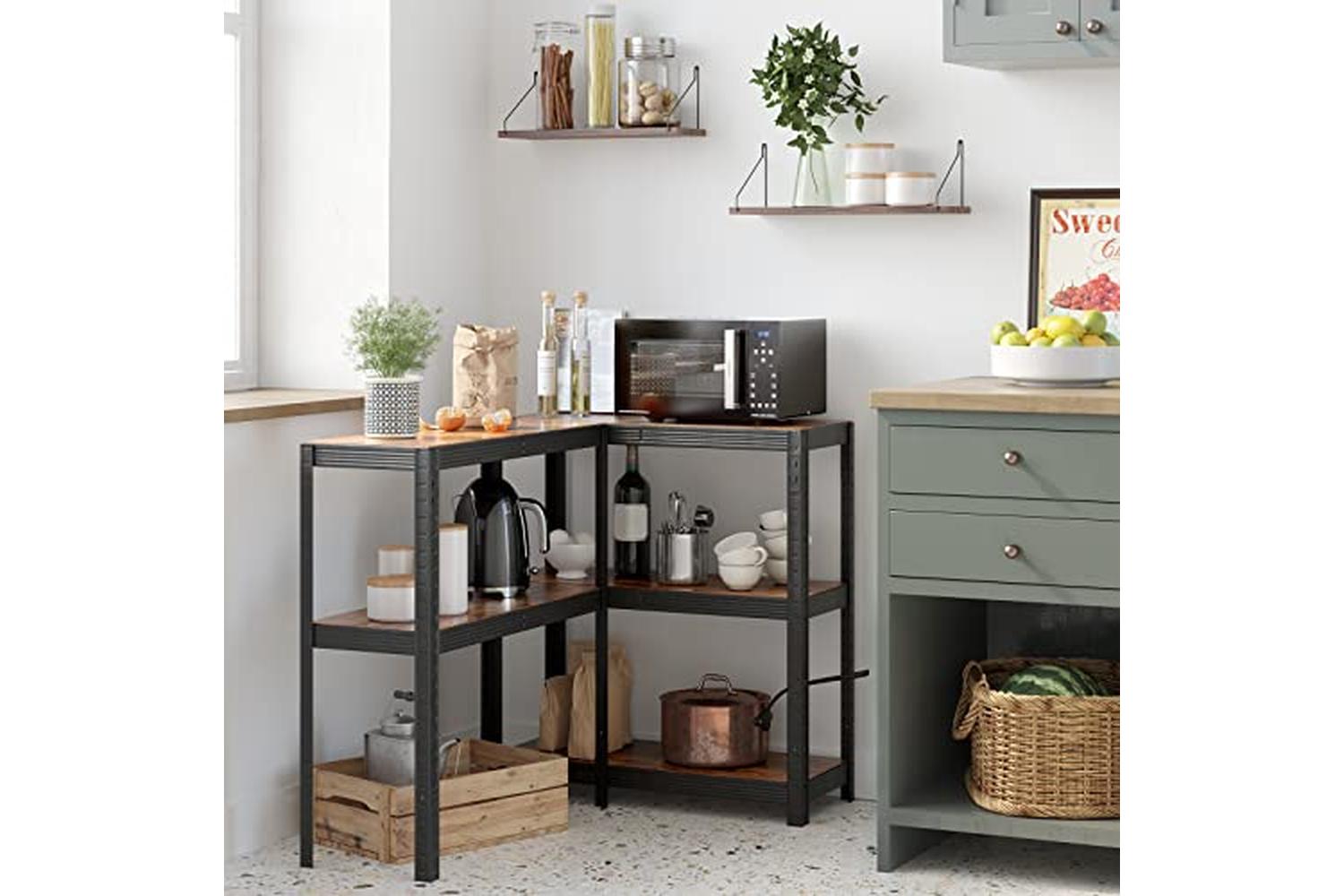 Songmics GLR030B01 Standing Shelf-6