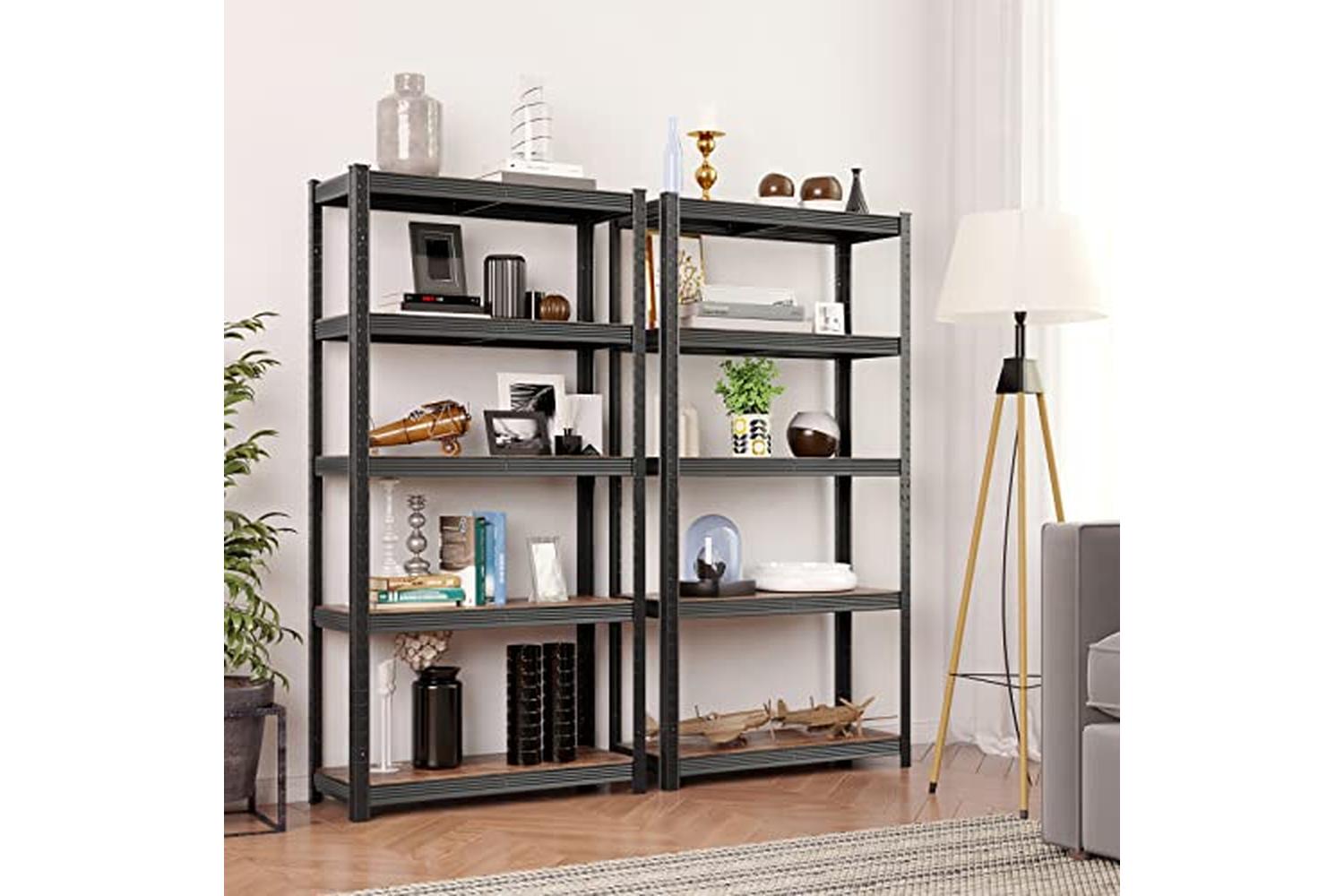 Songmics GLR030B01 Standing Shelf-7