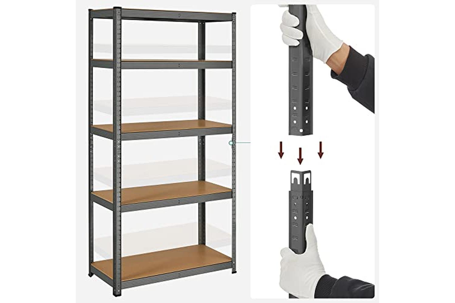Songmics GLR040G01 Heavy-Duty Shelf-6