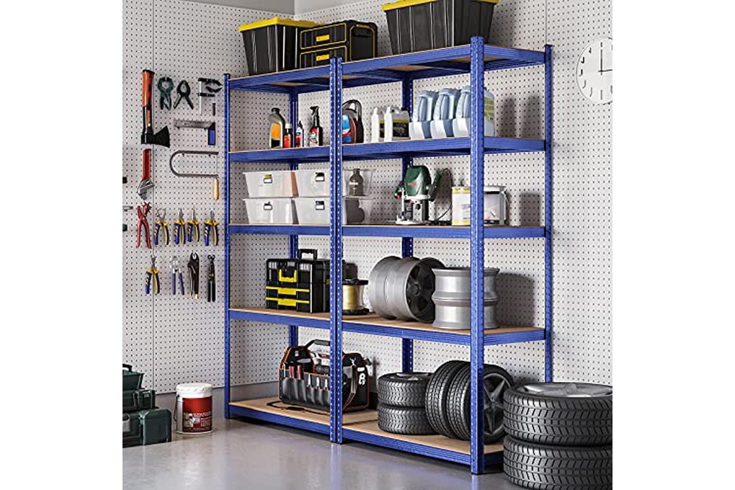 Songmics GLR040Q01 Storage Rack | Blue-3