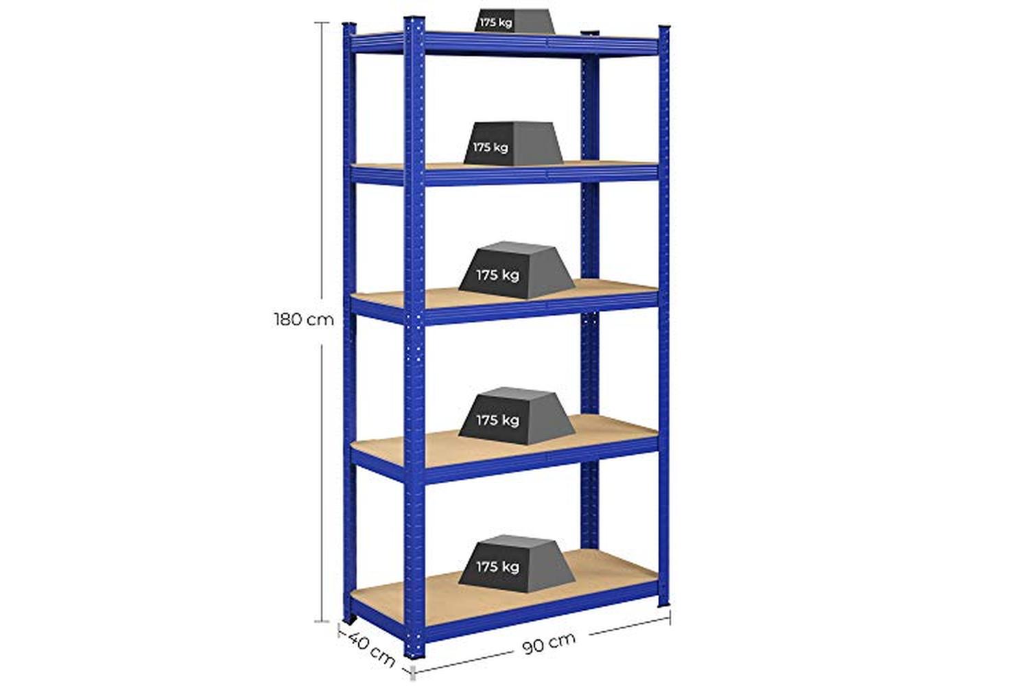 Songmics GLR040Q01 Storage Rack | Blue-5