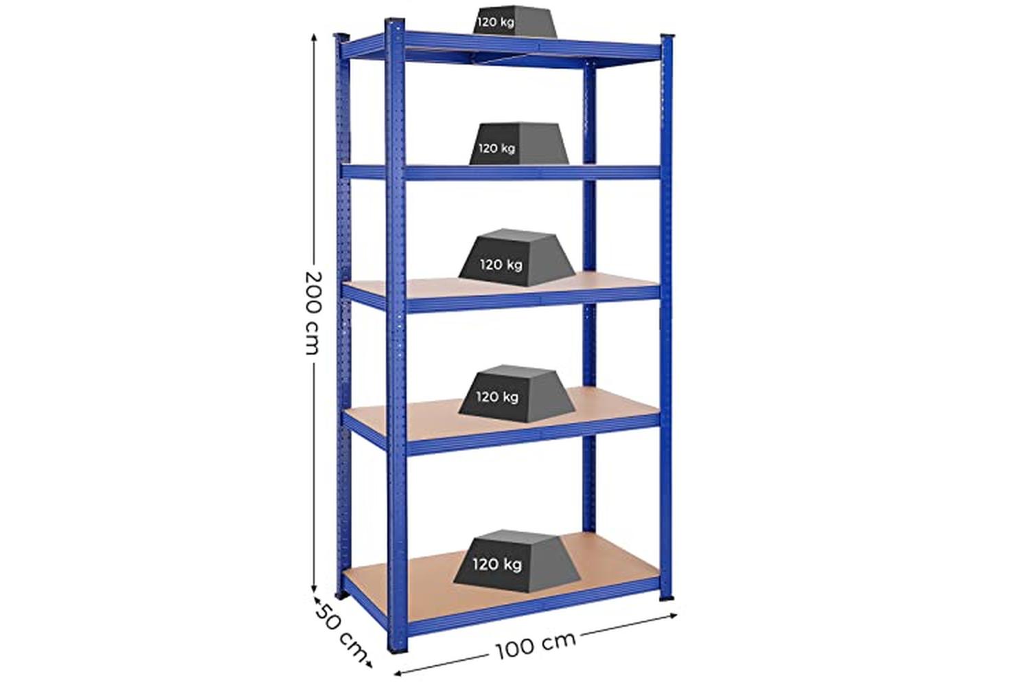 Songmics GLR050Q01 Storage Rack | Blue-3
