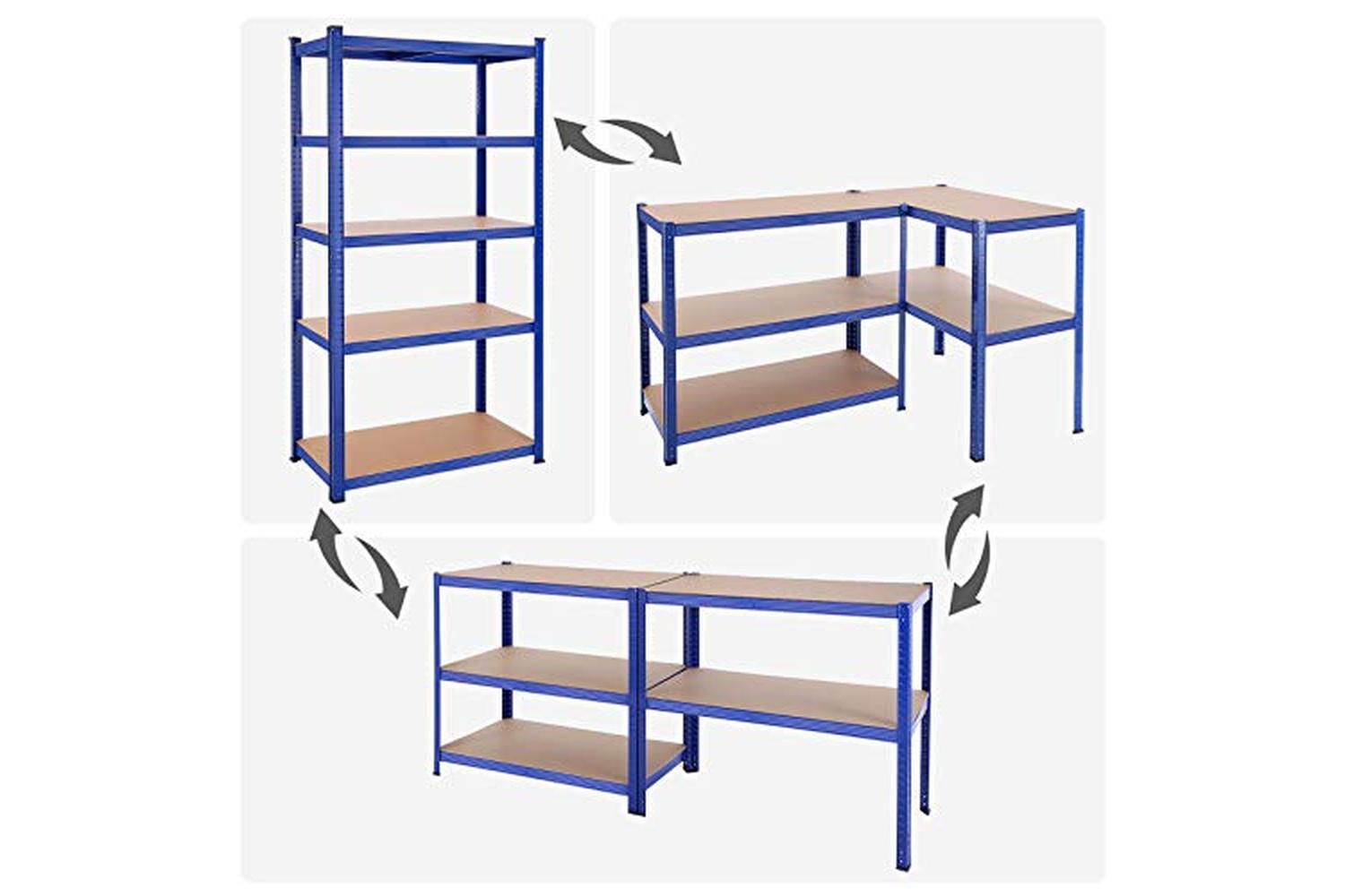 Songmics GLR050Q01 Storage Rack | Blue-7