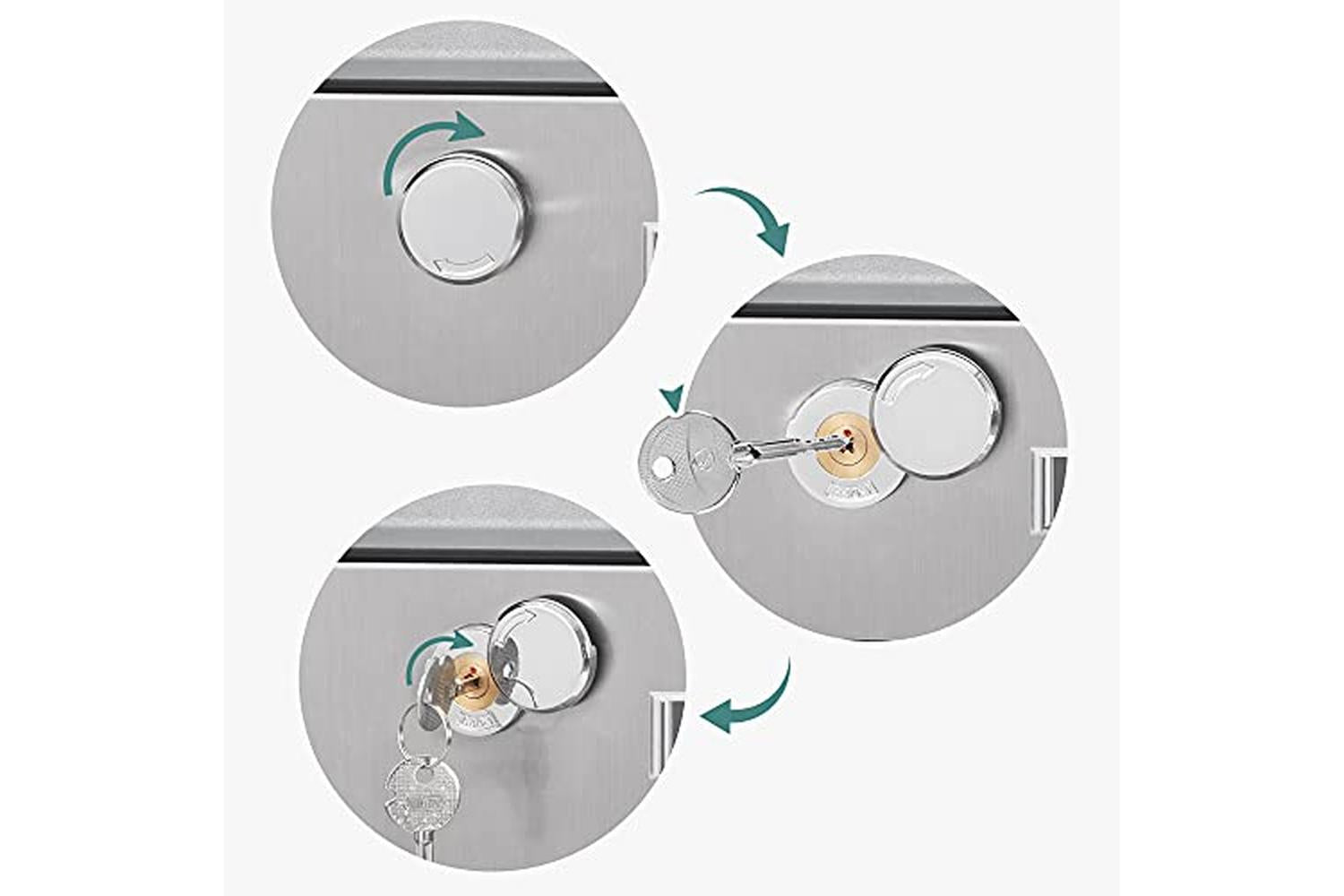 Songmics GMB020S02 Mail Box Made of Stainless Steel | Silver-4